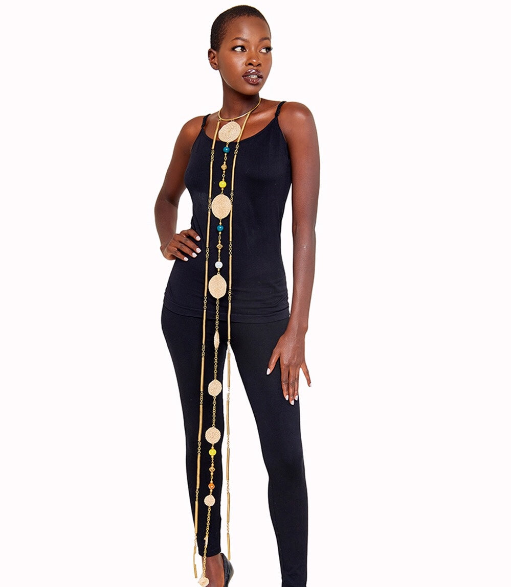 Lijoki Statement neckpiece (Long)