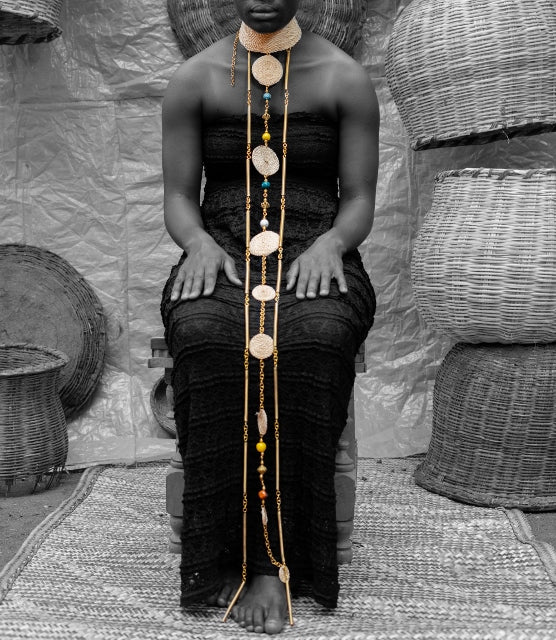 Lijoki Statement neckpiece (Long)